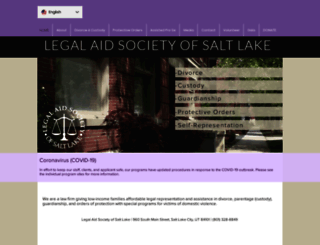 legalaidsocietyofsaltlake.org screenshot