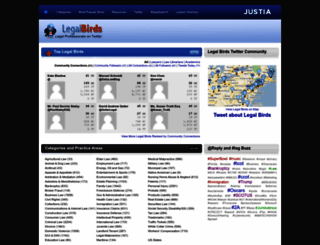 legalbirds.justia.com screenshot