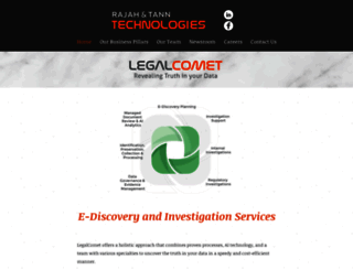 legalcomet.com screenshot