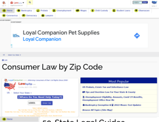 legalconsumer.com screenshot