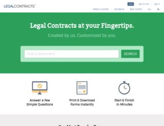 legalcontracts.co.uk screenshot