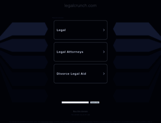 legalcrunch.com screenshot