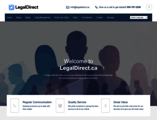 legaldirect.ca screenshot