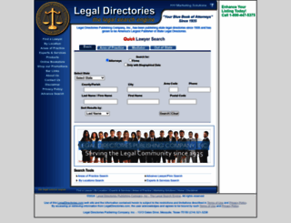 legaldirectories.com screenshot