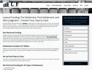 legalfunding.info screenshot