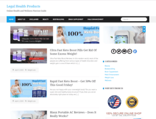 legalhealthproducts.com screenshot
