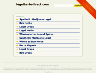 legalherbsdirect.com screenshot