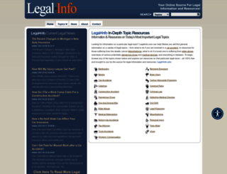 legalinfo.com screenshot