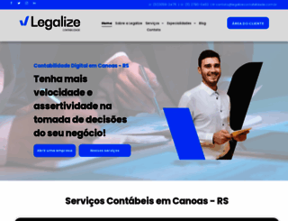 legalizecontabilidade.com.br screenshot