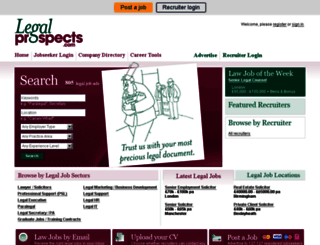 legalprospects.com screenshot