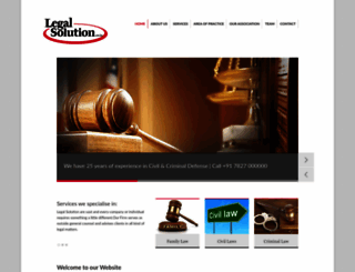 legalsolution.co.in screenshot