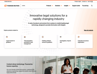 legalsolutions.com screenshot