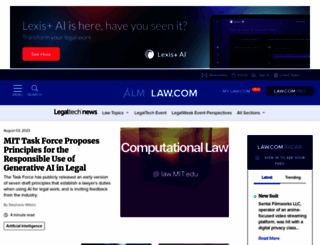 legaltechnews.com screenshot
