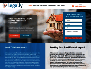 legaltyservices.com screenshot