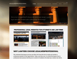 legalwebprofessional.com screenshot
