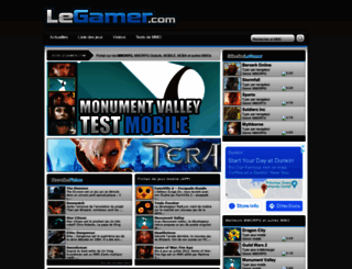 legamer.com screenshot