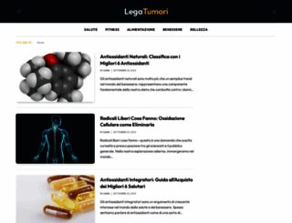 legatumori.it screenshot