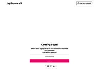 legavenue.com.mx screenshot