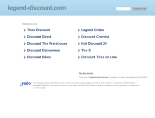 legend-discount.com screenshot