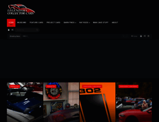 legendarycollectorcars.com screenshot