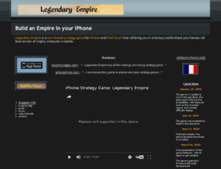 legendaryempire.com screenshot