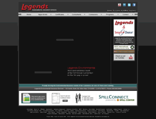 legends-enviro.com screenshot