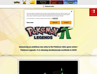 legends.pokemon.com screenshot