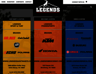 legendscycles.com screenshot