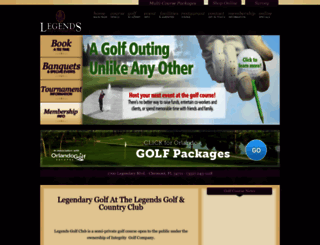 legendsgolfstore.com screenshot