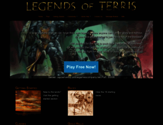 legendsofterris.com screenshot