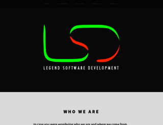legendsoftware.co.za screenshot