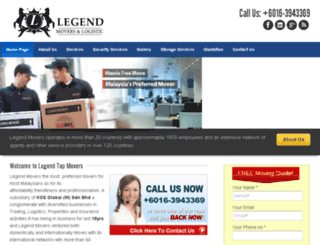 legendtopmovers.com screenshot