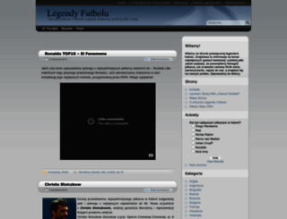 legendyfutbolu.pl screenshot