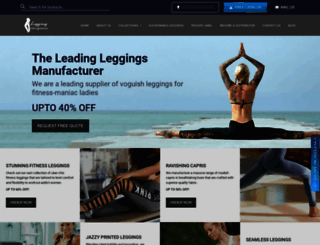 leggingmanufacturers.com screenshot