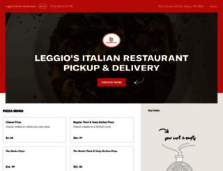 leggiositalianrestaurant.com screenshot