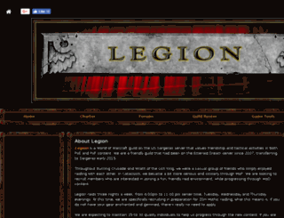legion-ed.guildlaunch.com screenshot