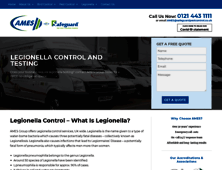 legionellariskcontrol.co.uk screenshot