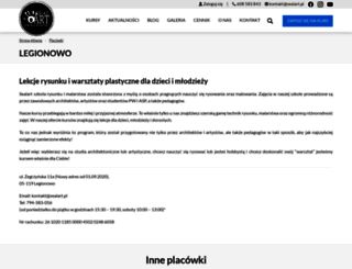 legionowo.edu.pl screenshot