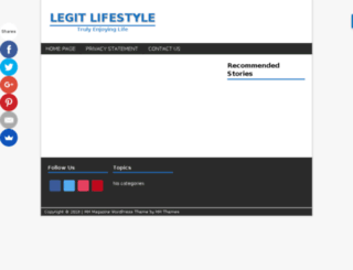 legit-lifestyle.com screenshot