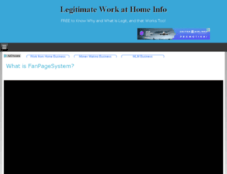 legitimate-work-at-home.info screenshot