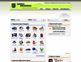 legnica.oglaszamy24.pl screenshot