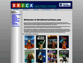lego.brickinstructions.com screenshot