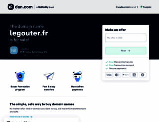 legouter.fr screenshot