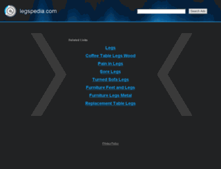 legspedia.com screenshot