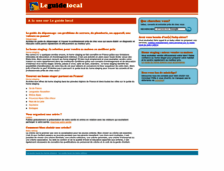 leguidelocal.fr screenshot