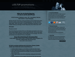 leguppromotions.co.uk screenshot