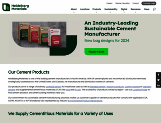 lehighcement.net screenshot