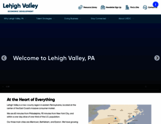 lehighvalley.org screenshot