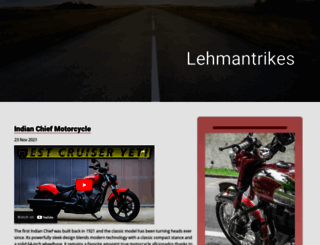 lehmantrikes.com screenshot