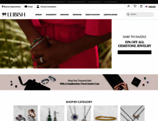 leibish.com screenshot